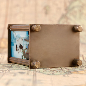 Classic Square Desk <strong>Clock</strong> Antique European Decorative Ornaments Timer <strong>Clock</strong> Watch Vintage Table <strong>Clock</strong> - Product Image 6