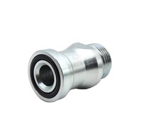 Adaptateur de tuyau hydraulique synchrone à bride standard SAE pour adaptateur de raccords de tuyau de transition moyenne liquide
