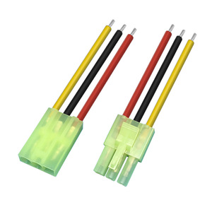 Jfs Small El4.5 Tamiya Terminal Wire Green Pvc Insulated 4.2mm Plug Connector For Led Model Aircraft Battery Motor Wiring - Product Image 2