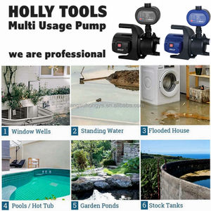 3200LPH 800W Pompe d'arrosage de jardin portable pour puits peu profonds 4 bars de pression 1HP Pompe de transfert de vidange de baril de pluie Irrigation Jet Pump - Product Image 5