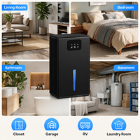 Deshumidificador de Aire Doméstico de 85W con Doble Semiconductor, Sin Refrigerante, Alivio para Alergias, Precio Directo de Fábrica, Marca Blanca