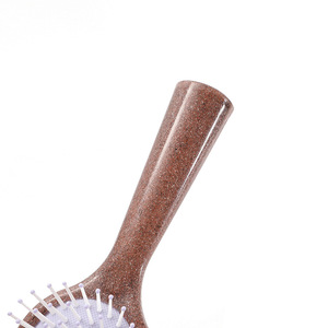 Peine de masaje con purpurina grande para uso en húmedo y seco, peine acolchado para el cabello para mujeres - Product Image 4