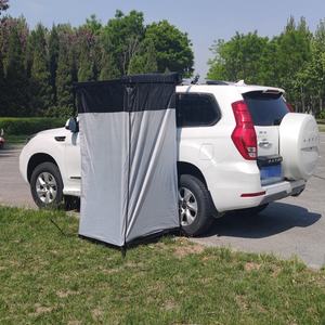 Top qualité 4x4 SUV côté Portable auvent tente <span class=keywords><strong>de</strong></span> <span class=keywords><strong>douche</strong></span> pliable extérieur changeant auvent pour le Camping - Product Image 2