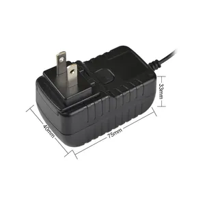 VOTOO Interchangeable 12W 12V DC 1A Power Adapter Wall Mount <strong>Plug</strong> EU/AU/US/UK AC 100-240V 1.2m Cable for <strong>CCTV</strong> &amp; Electronics - Product Image 3