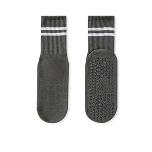 Stripe Pilates <strong>Women</strong> Non-slip Pilates <strong>Socks</strong> Custom Embroidery Logo Gym <strong>Trainer</strong> Studio Custom Grip Yoga <strong>Socks</strong> - Product Image 2
