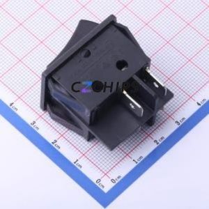 RS606BE-2010002CBB Rocker Switch Through hole Component (THT) Switch 32mm 25mm 20mm Concave Bend - Product Image 2