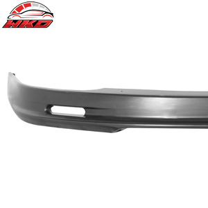 Spoiler de pare-chocs avant pour Honda Accord 98-00 Mugen Coupé, non peint, noir, PP, haute qualité, accessoire extérieur - Product Image 4
