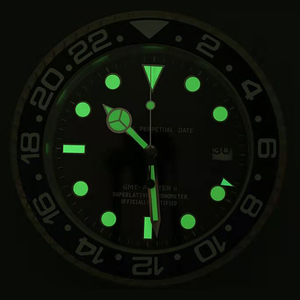 Horloge murale créative de luxe 34cm horloge murale moderne en métal Design Art maison grande horloge de décoration de chambre à coucher luminescente numérique - Product Image 5