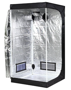 Phát triển lều cho làm vườn trong nhà 120x60x150 cm - 600D Oxford vải, khung thép, ánh <span class=keywords><strong>s</strong></span>áng và không thấm nước, hoàn hảo cho các loại thảo mộc - Product Image 1