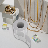 Étiquettes RFID personnalisées pour bijoux (colliers, bagues, boucles d'oreilles) – Étiquettes suspendues imperméables en papier thermique mat pour présentation