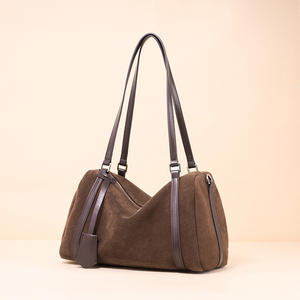 Bolso de Hombro de Cuero 100% Genuino, Estilo Ins, Diseño Exclusivo, Bolso de Moda para Mujer, de Alta Calidad - Product Image 1