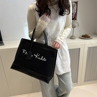 Sac fourre-tout vintage style coréen grande capacité, sac à bandoulière décontracté pour femme, idéal pour le quotidien, le shopping, les sorties et les voyages