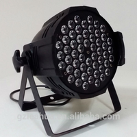 54 pièces RVB 54x3W LED Par Can lumières de scène IP65 lumières de Projection avec effet de scène lumineuse pour DJ Uplights