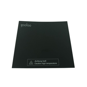 Goofoo mesin cetak Bed Mat magnetik fleksibel 250*235mm untuk bekerja 3D pada Mido dan Mini + cetak model 3D disediakan