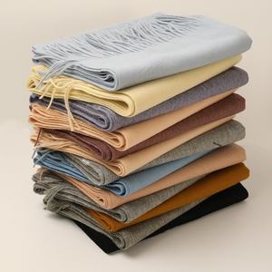 Vente flash à prix réduit, liquidation, châle pour femmes en 100% laine d'agneau, écharpe en laine pour l'hiver - Product Image 1