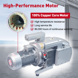 Wordfik 5.5KW 6.6kW vd250 250m3/h khô ROTARY VANE bơm hút chân không cho chế biến gỗ <span class=keywords><strong>CNC</strong></span> <span class=keywords><strong>Router</strong></span> máy in giấy - Product Image 3