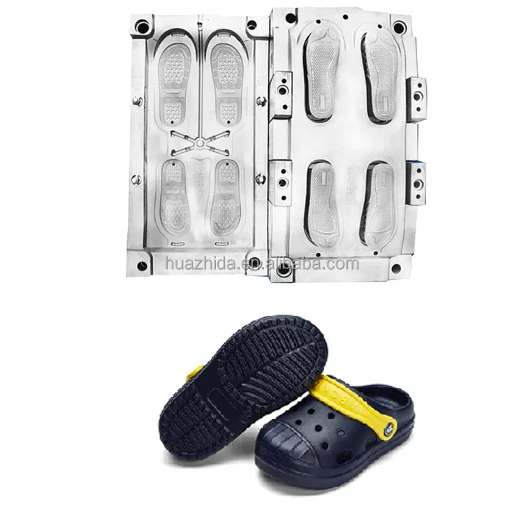 China Factory Eva Shoes Mould Injection Molding 1 Color Children Adult Sandals Slippers Mold Making Sole Shoes Molds