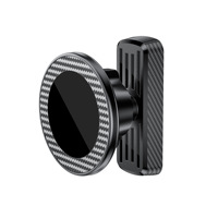 Support de téléphone magnétique double face robuste pour chariot de golf, idéal pour la gym, le lit, le fitness, le streaming en direct – Fixation flexible et portable en plastique ABS
