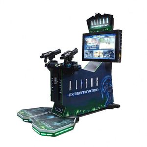 Machine de tir VR : Simulateur de guerre sur champ de bataille, machine de jeu d'arcade pour adultes avec projecteur intelligent et système de recul pour salle de tir intérieure - Product Image 3