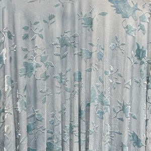 Tela <span class=keywords><strong>de</strong></span> Terciopelo Quemado Personalizada, Tela <span class=keywords><strong>de</strong></span> Terciopelo Elástica para Vestidos <span class=keywords><strong>de</strong></span> Mujer Estilo Hanfu <span class=keywords><strong>Tradicional</strong></span> <span class=keywords><strong>Chino</strong></span> - Product Image 2