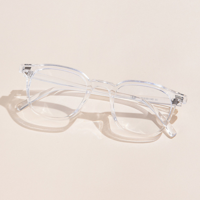 Factory Price Vintage Design Transparent Glasses Computer Anti Blue Light Blocking Glasses Eyeglasses Frames 2024