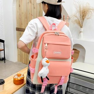 Hot Bán Tùy Chỉnh Thời Trang Du Lịch Trường Túi Phụ Nữ Cô Gái Sinh Viên Mèo <span class=keywords><strong>4</strong></span> <span class=keywords><strong>Pcs</strong></span> Ba Lô Thiết Lập - Product Image 3