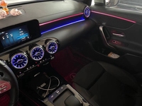 Upgrade Lampu Ambient 64 Warna W177 untuk Mercedes Benz Kelas A A200 A180, Lampu LED Atmosfer Interior