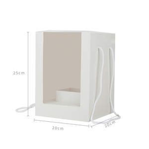 Cake <b>Box</b> Wholesale Sunshine Paperboard Packaging Colorful Birthday Transparent Cake <b>Box</b> - Product Image 5