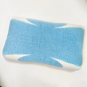 Bantal <span class=keywords><strong>Gel</strong></span> bentuk sayap pendingin khusus bantal busa memori infusi <span class=keywords><strong>Gel</strong></span> kelelahan leher - Product Image 3