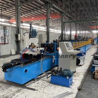 Mesin Pembentuk Roll Panel Listrik Baja Logam 46mm dengan Kontrol PLC, Motor Efisiensi Tinggi, dan Bantalan Motor untuk Kotak Listrik