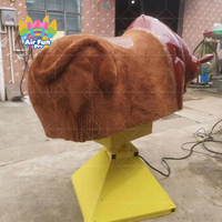 Airfunpro Adulte Requin Cochon Poisson Soccer Thème Coin Operated Sport Game Challenge Mécanique Bull Riding Machine Gonflable