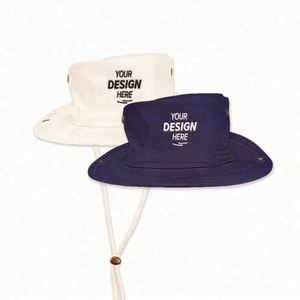 Unisex Custom Double-Sided Bucket <b>Hat</b> with Velour Fabric Add Your Own Design <b>for</b> Outdoor Fishing Cycling Daily Casual Use - Product Image 1