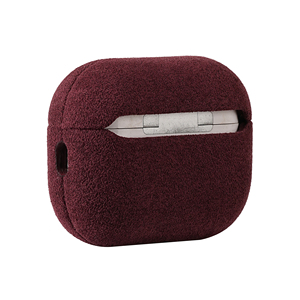 Étui de luxe en cuir suédé Alcan Tara pour AirPods Pro, étui pour écouteurs Alcan Tara pour AirPods Pro 3, housse en cuir pour casque - Product Image 4