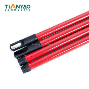 工場供給 天耀 TY-PM26 クラシック パウダーコーティング 金属ほうき柄 120cm 140cm 150cm 防錆 耐久性 鉄コーティング ギリシャ風 - Product Image 1