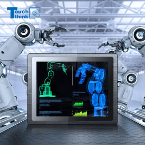 Monitor de alto brillo totalmente metálico para exteriores, duradero, plano, para montaje en pared, TFT LED, pantalla táctil LCD, Monitor Industrial, nuevo - Product Image 3