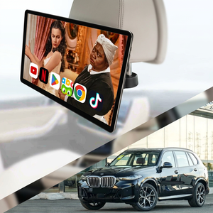 Ultra-fast Wireless Connectivity Android Car Headrest Monitor LCD <b>TV</b> Support USB for Seamless Streaming YouTube Netflix Tiktok - Product Image 1