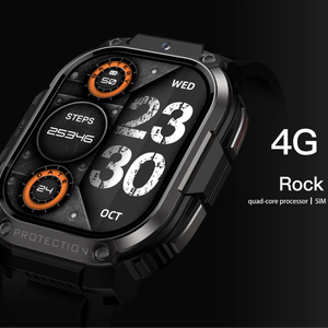 Thế Giới Tần Số Rộng Ban Nhạc Amoled 2.13 "Android 4G Thông Minh Đồng Hồ Quay Số Cuộc Gọi Điện Thoại 4 + 64GB Máy Ảnh Google Chơi Ứng Dụng Tải Về GPS - Product Image 3