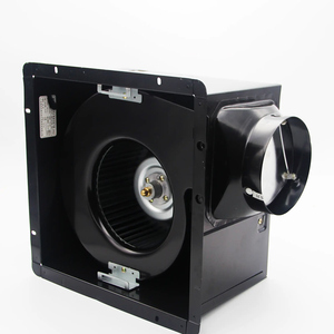 Ventilatore <span class=keywords><strong>MUA</strong></span> Serie SF100-3C 50 CFM con Motore DC - Flusso d'Aria Costante Regolabile Multi-Velocità per Uso Esterno e Alberghiero, Costruzione in Metallo - Product Image 2