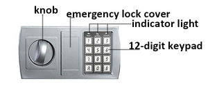 Két An Toàn Kỹ Thuật Số Bền Và Chắc Chất Lượng Tốt Nhất Đồ Nội Thất Ngăn Bí Mật Cho Gia Đình Văn Phòng - Product Image 5
