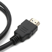 Câble HDMI 4K 18 Gbps nickelé, 1m/1,5m, mâle-mâle, gaine PVC, 14/19+1, pour haut-parleurs et moniteurs – Prix usine