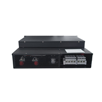 Système redresseur de rack réglable BWITT 230VDC, alimentation 110V DC, alimentation redondante 9000W 60A, usage industriel unique