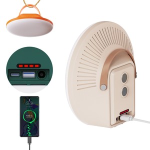 Linterna solar para acampar LED blanco cálido 6V recargable portátil para exteriores modelo Planet CY40015505 - Product Image 3