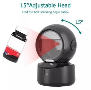 Netum A5 A6 Automatic Flatbed 1D 2D Qr <span class=keywords><strong>Code</strong></span> <span class=keywords><strong>Wireless</strong></span> Blue Tooth <span class=keywords><strong>Scanner</strong></span> di codici a barre da scrivania logistico portatile - Product Image 2