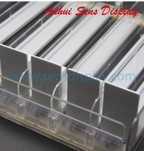 Free Sample Good Quality Plastic Supermarket <b>Shelf</b> Pusher System for <b>Drinks</b> - Product Image 4
