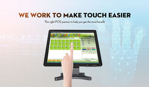 จอสัมผัสแบบพับได้ขนาด 19 นิ้ว อัตราส่วน 5:4 หน้าจอ TN IPS พร้อมปากกาสัมผัส ติดผนัง รองรับ Linu Win POS ระบบสัมผัส 10 จุด - Product Image 5