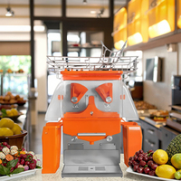 Commerciële Roestvrijstalen Oranje Juicer 370W Sap Extractor Met Bescherming Tegen Oververhitting Populair Nieuw Ontwerp Aantrekkelijk Efficiënt