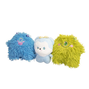 Juguete de Peluche de Monstruo Pequeño de Dibujos Animados al por Mayor, Peluche Súper Suave con Bordado y Barnizado Brillante, Color Personalizable, Logotipo Personalizado - Product Image 4