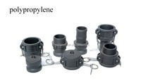 Adaptateur mâle 2 1/2 pouces, filetage femelle, PP ou acier inoxydable, type de raccord Camlock, raccord de type Camlock de 75 mm