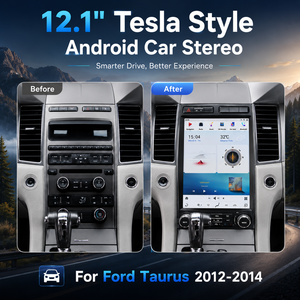 Radio Estilo Tesla de 8 Núcleos Snapdragon <span class=keywords><strong>665</strong></span> de Fábrica Directa para Ford Taurus 2012 2013 2014, Pantalla Táctil HD, Unidad Principal 8/128G con GPS - Product Image 1