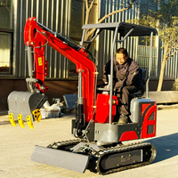 Nouveauté : Mini-pelle 1,2T avec machine robuste, hydraulique fluide et commandes précises pour les travaux de construction exigeants